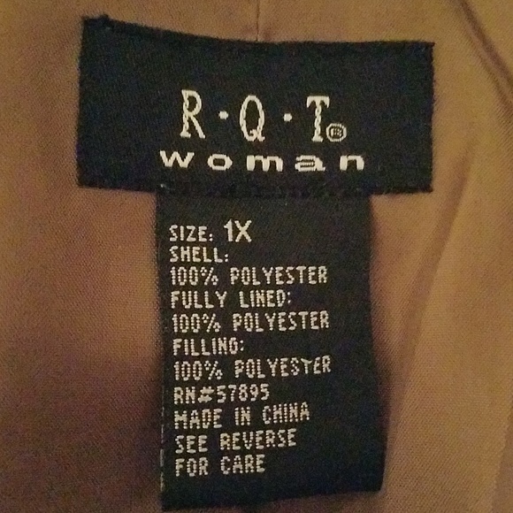 R.Q.T. Plus size quilted jacket. - Picture 6 of 6